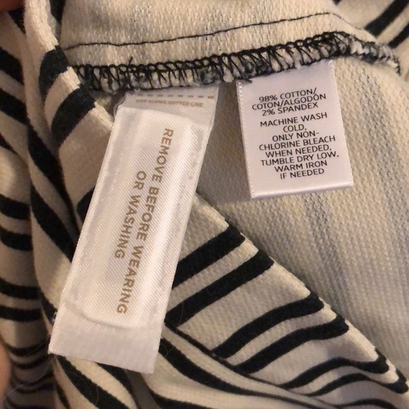 Striped Pencil Skirt - Picture 6 of 6